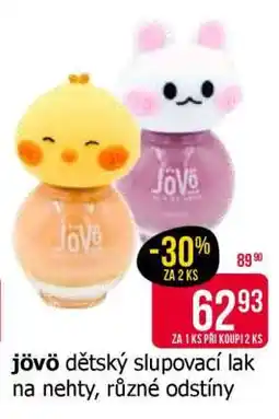 Teta jövä dětský slupovací lak na nehty, různé odstíny nabídka