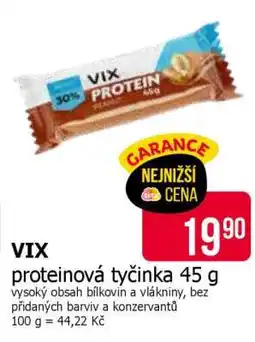 Teta VIX proteinová tyčinka 45 g nabídka