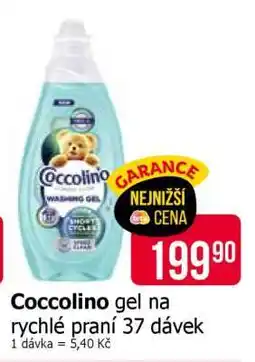 Teta Coccolino gel na rychlé praní 37 dávek nabídka