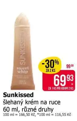 Teta Sunkissed šlehaný krém na ruce nabídka