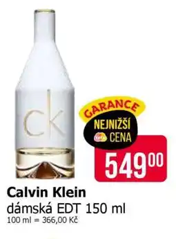 Teta Calvin Klein dámská EDT 150 ml nabídka