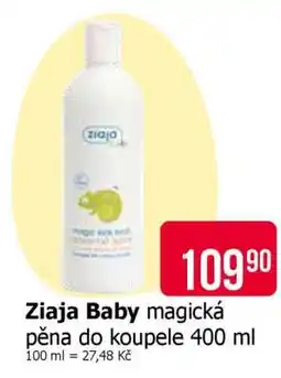 Teta Ziaja Baby magická pěna do koupele 400 ml nabídka