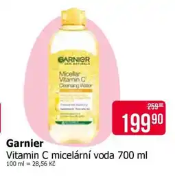 Teta Garnier Vitamin C micelární voda 700 ml nabídka