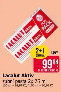 Teta Lacalut Aktiv nabídka