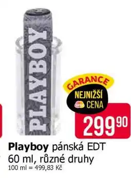Teta Playboy pánská EDT nabídka