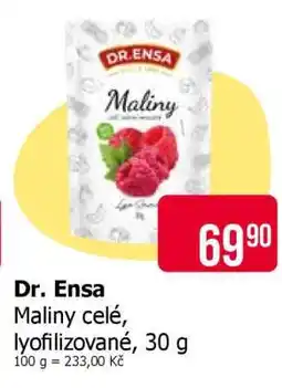 Teta Dr. Ensa Maliny celé, lyofilizované, 30 g nabídka