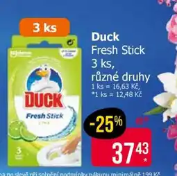 Teta Duck Fresh Stick 3 ks nabídka