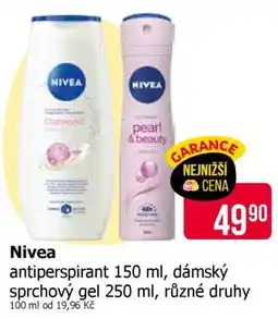 Teta Nivea nabídka