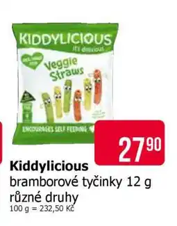 Teta Kiddylicious bramborové tyčinky nabídka