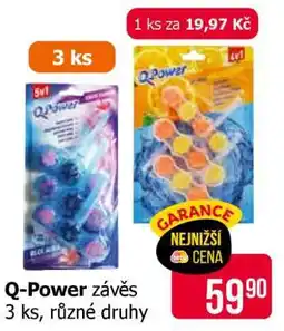 Teta Q-Power závěs nabídka