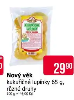 Teta Nový věk kukuřičné lupínky 65 g nabídka