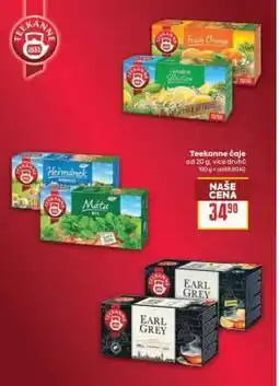 Billa Teekanne Čaje nabídka