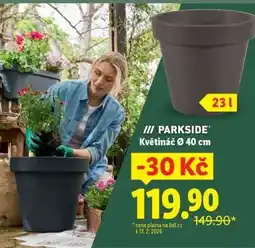 Lidl PARKSIDE Květináč Ø 40 cm nabídka