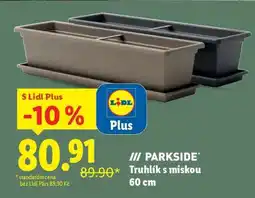 Lidl PARKSIDE Truhlík s miskou 60 cm nabídka