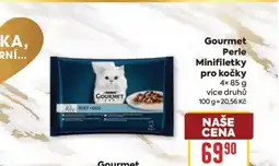 Billa Gourmet Perle Minifiletky pro kočky nabídka