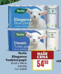 Billa Tento Ellegance Toaletní papír nabídka