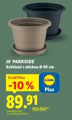 Lidl PARKSIDE Květináč s miskou Ø 40 cm nabídka