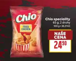 Billa Chio Speciality nabídka