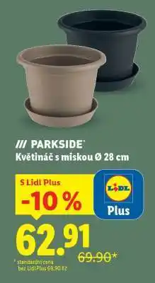 Lidl PARKSIDE Květináč s miskou Ø 28 cm nabídka
