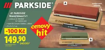 Lidl PARKSIDE Brusný kámen 2 v 1 nabídka