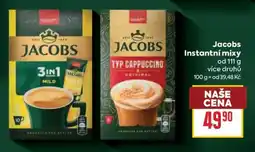 Billa Jacobs Instantní mixy nabídka
