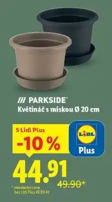 Lidl PARKSIDE Květináč s miskou Ø 20 cm nabídka
