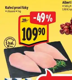 Albert Kuřecí prsní řízky nabídka