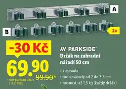 Lidl PARKSIDE Držák na zahradní nářadí 50 cm nabídka
