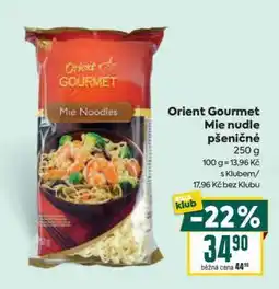 Billa Orient Gourmet Mie nudle pšeničné nabídka
