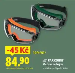 Lidl PARKSIDE OCHRANNÉ BRÝLE nabídka