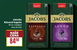 Billa Jacobs kávové kapsle nabídka