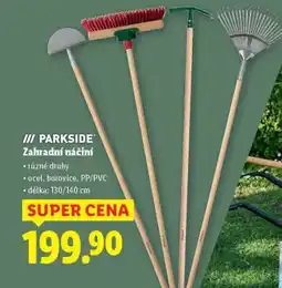 Lidl PARKSIDE Zahradní náčiní nabídka