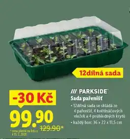 Lidl PARKSIDE SADA PAŘENIŠŤ nabídka