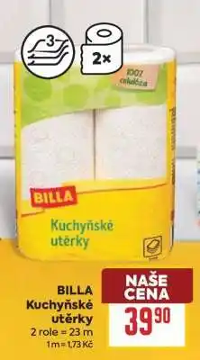 Billa BILLA Kuchyňské utěrky nabídka