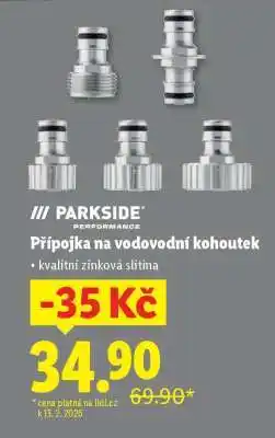 Lidl PARKSIDE PERFORMANCE Přípojka na vodovodní kohoutek nabídka
