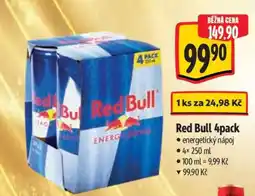Albert Red Bull 4pack nabídka