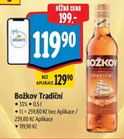 Albert Božkov Tradiční nabídka