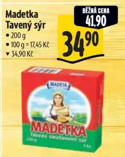 Albert Madetka tavený sýr nabídka