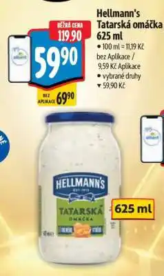 Albert Hellmann’s tatarská omáčka 625 ml nabídka