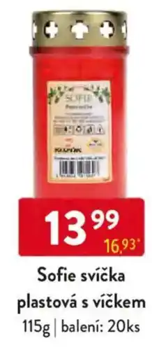 Qanto Sofie svíčka plastová s víčkem nabídka