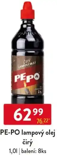 Qanto PE-PO lampový olej čirý nabídka