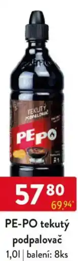 Qanto PE-PO tekutý podpalovač nabídka