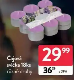 Qanto Čajová svíčka nabídka