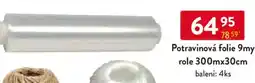Qanto Potravinová folie 9my role nabídka