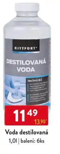 Qanto Voda destilovaná nabídka