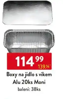 Qanto Boxy na jídlo s víkem Alu Moni nabídka