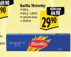 Albert Barilla těstoviny nabídka