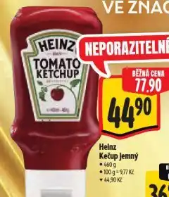 Albert Heinz kečup nabídka