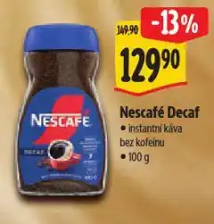 Albert Káva nescafé decaf nabídka