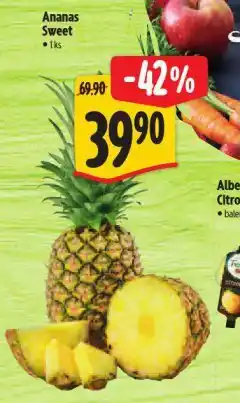 Albert Ananas sweet nabídka